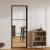 Ușă de interior, negru, 76x201,5 cm, sticlă ESG și aluminiu GartenMobel Dekor