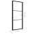 Ușă de interior, negru, 93x201,5 cm, sticlă ESG și aluminiu GartenMobel Dekor
