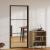 Ușă de interior, negru, 93x201,5 cm, sticlă ESG și aluminiu GartenMobel Dekor