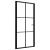 Ușă de interior, negru, 102,5x201,5 cm, sticlă ESG și aluminiu GartenMobel Dekor