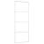 Ușă glisantă, alb, 76x205 cm, sticlă ESG și aluminiu GartenMobel Dekor