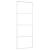 Ușă glisantă, alb, 76x205 cm, sticlă mată ESG și aluminiu GartenMobel Dekor