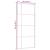 Ușă glisantă, alb, 90x205 cm, sticlă ESG și aluminiu GartenMobel Dekor