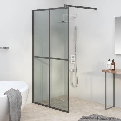 Paravan duș walk-in, 100x195 cm, sticlă securizată închisă GartenMobel Dekor