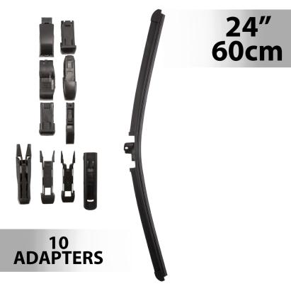 Ștergător profesional 24"/60cm - multiadaptor - CARGUARD Best CarHome