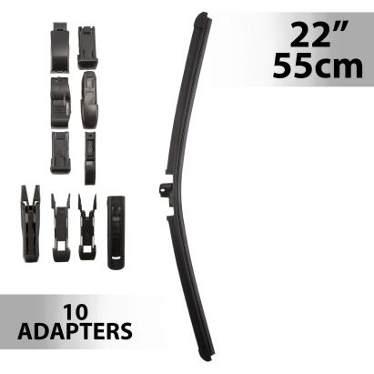 Ștergător profesional 22"/55cm - multiadaptor - CARGUARD Best CarHome