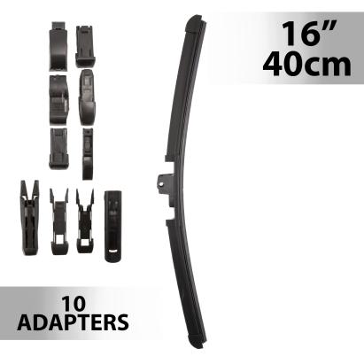 Ștergător profesional 16"/40cm - multiadaptor - CARGUARD Best CarHome