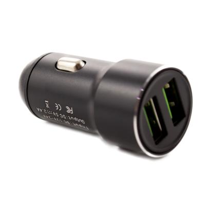 Încărcător auto USB - 2400 mA - carcasă metalică - CARGUARD Best CarHome