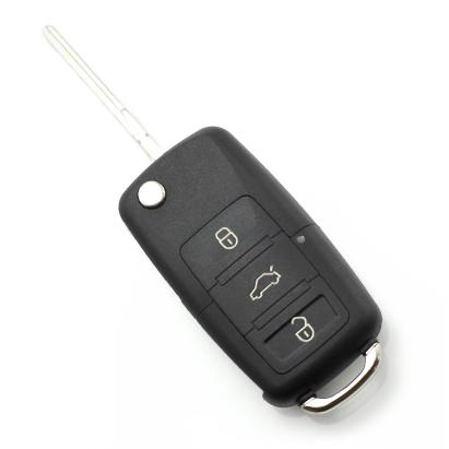 Carcasă cheie tip briceag cu 3 butoane - Volkswagen - CARGUARD Best CarHome