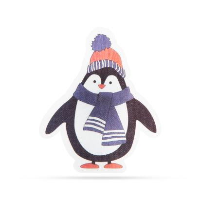Decoraţie de Crăciun cu LED RGB - autocolant - model pinguin Best CarHome