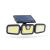 Reflector solar rotativ cu senzor de mișcare - 3 LED-uri COB Best CarHome