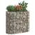 Strat înălțat gabion, 120x50x100 cm, fier galvanizat GartenMobel Dekor