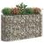 Strat înălțat gabion, 190x50x100 cm, fier galvanizat GartenMobel Dekor