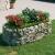 Strat înălțat gabion, 200x100x50 cm, fier galvanizat GartenMobel Dekor