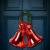 Decor de Crăciun - clopoțel- culoare roșie Best CarHome