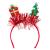 Bentiță de Crăciun - roșu - cadou, brad - 20 cm Best CarHome