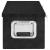 Cutie de depozitare, negru, 70x31x27 cm, aluminiu GartenMobel Dekor