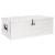 Cutie de depozitare, argintiu, 90x47x33,5 cm, aluminiu GartenMobel Dekor