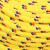 Frânghie de barcă, galben, 10 mm, 500 m, polipropilenă GartenMobel Dekor