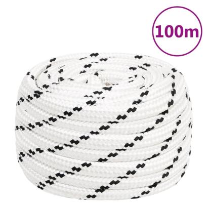 Frânghie de lucru, alb, 18 mm, 100 m, poliester GartenMobel Dekor