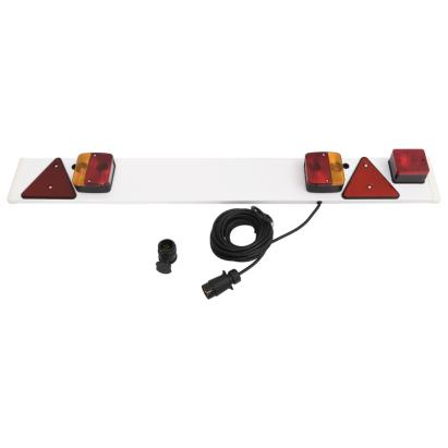 Lumină pentru remorcă, bec clasic 12 V, roșu, 115x7x14 cm GartenMobel Dekor