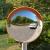 Oglindă trafic convexă exterior, portocaliu Ø30 cm policarbonat GartenMobel Dekor