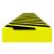 Protecție de colț, galben și negru, 6x2x101,5 cm, PU GartenMobel Dekor