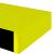 Protecție de colț, galben și negru, 6x2x101,5 cm, PU GartenMobel Dekor