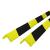 Protecții de colț, 2 buc., galben și negru, 4,5x4,5x104 cm, PU GartenMobel Dekor