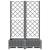 Jardinieră de grădină cu spalier gri deschis 80x40x121,5 cm PP GartenMobel Dekor
