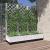 Jardinieră de grădină cu spalier, alb, 120x40x121,5 cm, PP GartenMobel Dekor