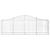 Coș gabion arcuit 200x30x60/80 cm fier galvanizat GartenMobel Dekor