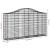 Coș gabion arcuit 200x30x100/120 cm fier galvanizat GartenMobel Dekor
