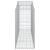 Coș gabion arcuit 200x50x100/120 cm fier galvanizat GartenMobel Dekor