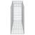 Coș gabion arcuit 200x50x120/140 cm fier galvanizat GartenMobel Dekor