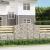 Coș gabion arcuit, 200x50x140/160 cm, fier galvanizat GartenMobel Dekor