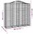 Coș gabion arcuit, 200x50x180/200 cm, fier galvanizat GartenMobel Dekor