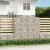 Coș gabion arcuit 200x50x200/220 cm fier galvanizat GartenMobel Dekor