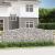 Coș gabion arcuit 400x30x120/140 cm fier galvanizat GartenMobel Dekor