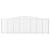 Coș gabion arcuit 400x30x120/140 cm fier galvanizat GartenMobel Dekor