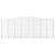 Coș gabion arcuit, 400x30x140/160 cm, fier galvanizat GartenMobel Dekor