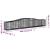 Coș gabion arcuit 400x50x60/80 cm fier galvanizat GartenMobel Dekor