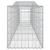 Coș gabion arcuit 400x50x60/80 cm fier galvanizat GartenMobel Dekor