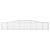 Coș gabion arcuit 400x50x60/80 cm fier galvanizat GartenMobel Dekor