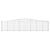 Coș gabion arcuit 400x50x80/100 cm fier galvanizat GartenMobel Dekor