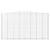 Coș gabion arcuit 400x50x220/240 cm fier galvanizat GartenMobel Dekor