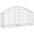 Coș gabion arcuit, 100x30x40/60 cm, fier galvanizat GartenMobel Dekor