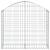 Coș gabion arcuit, 100x30x80/100 cm, fier galvanizat GartenMobel Dekor
