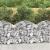 Coș gabion arcuit, 100x30x80/100 cm, fier galvanizat GartenMobel Dekor