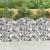Coș gabion arcuit, 100x30x100/120 cm, fier galvanizat GartenMobel Dekor
